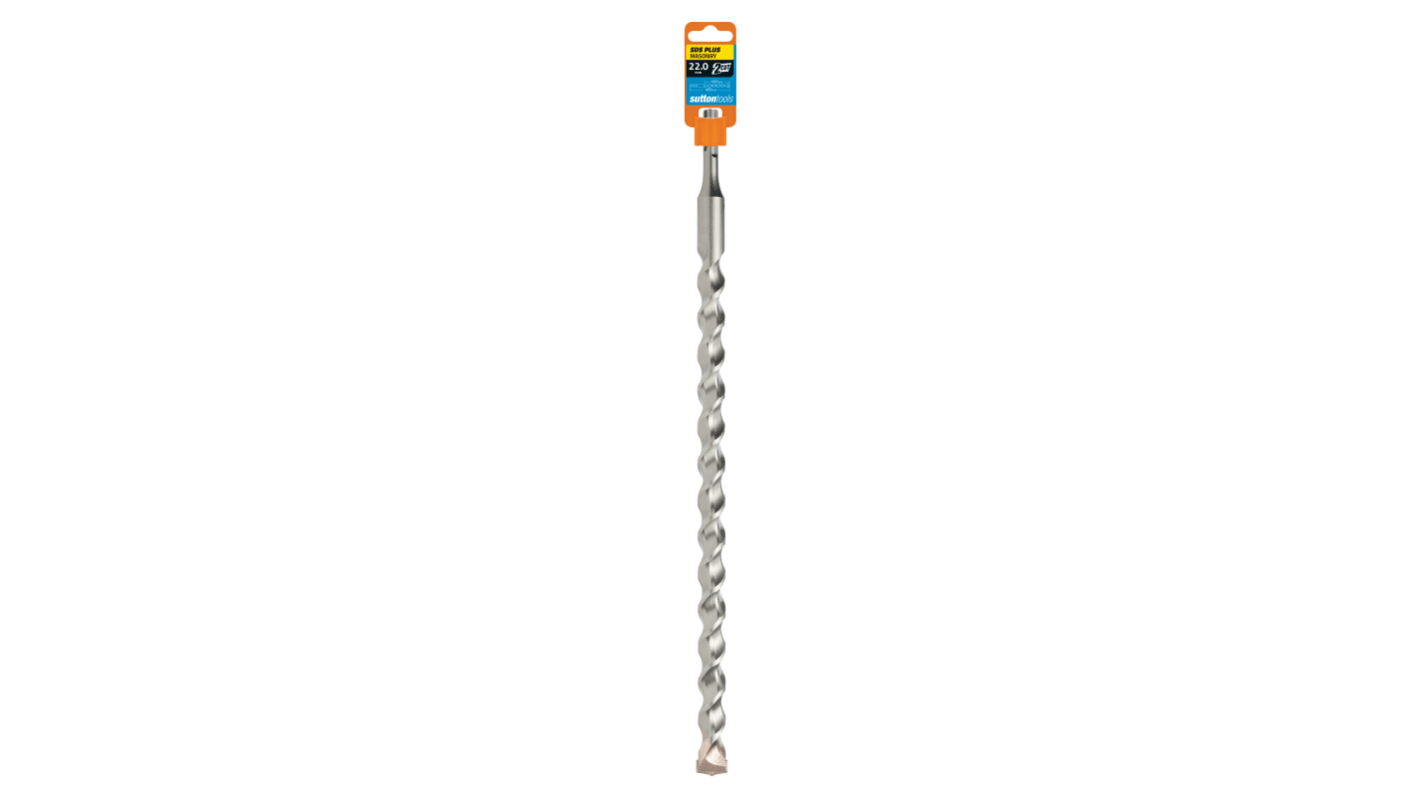 Sutton Tools Tungsten Carbide Tip Masonry Drill Bit for Masonry, 22mm Diameter, 460 mm Overall