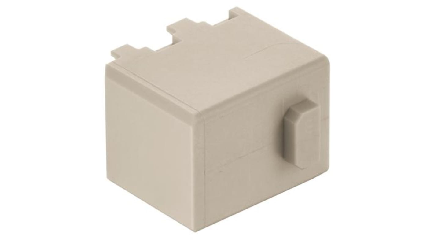 HARTING Crimp Connector Dummy Cube, 0 Way, Han-Modular, Han-Domino