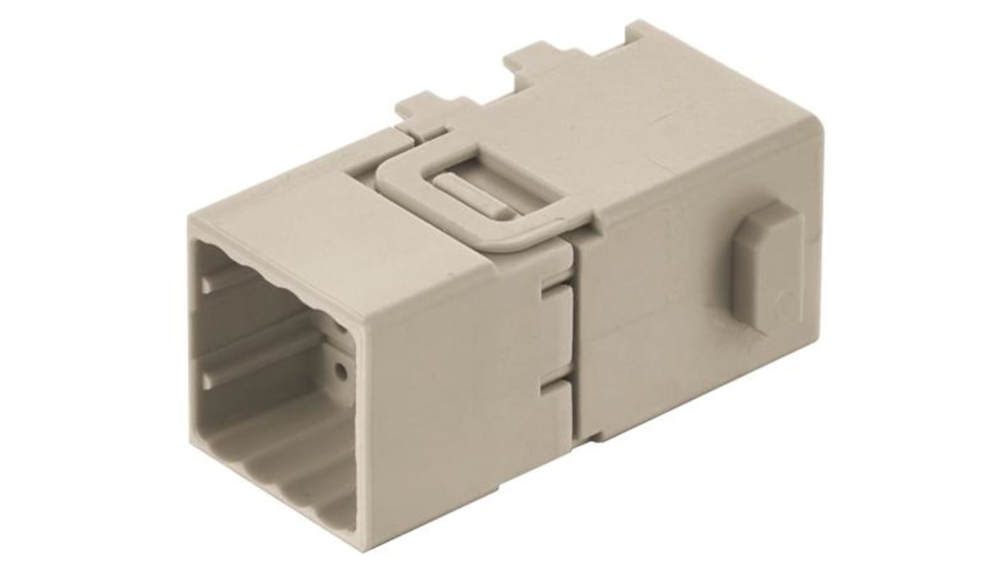 Produktbild von HARTING Han E Steckverbindersatz – 6-polig, 16A, 500V – Schwerer Steckverbinder Für Industrie & Maschinenbau