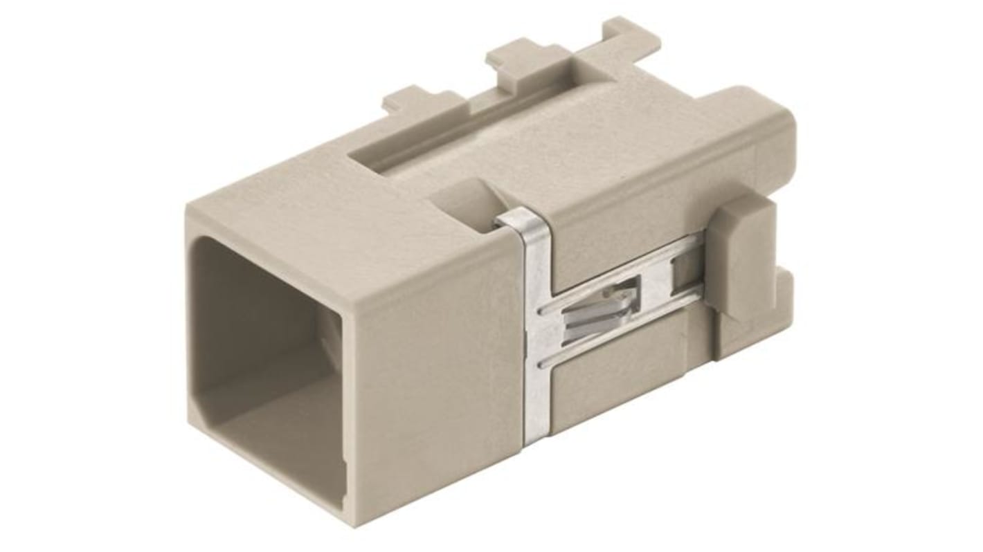 HARTING Han-Modular, Han-Domino Schwere Steckverbinder M12-Cube für Crimpverbinder, Stecker 1-polig