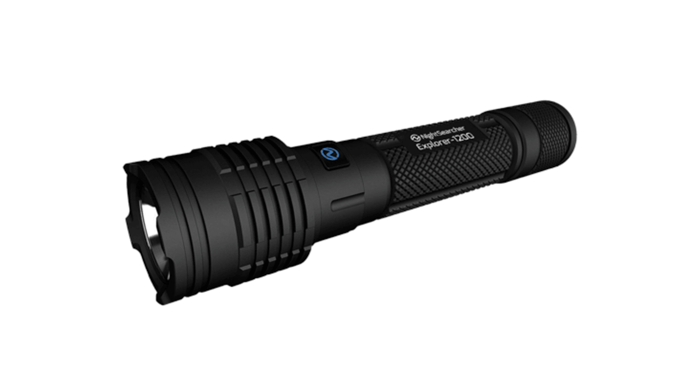 Nightsearcher LED - Flashlight - Rechargeable 1200 lm