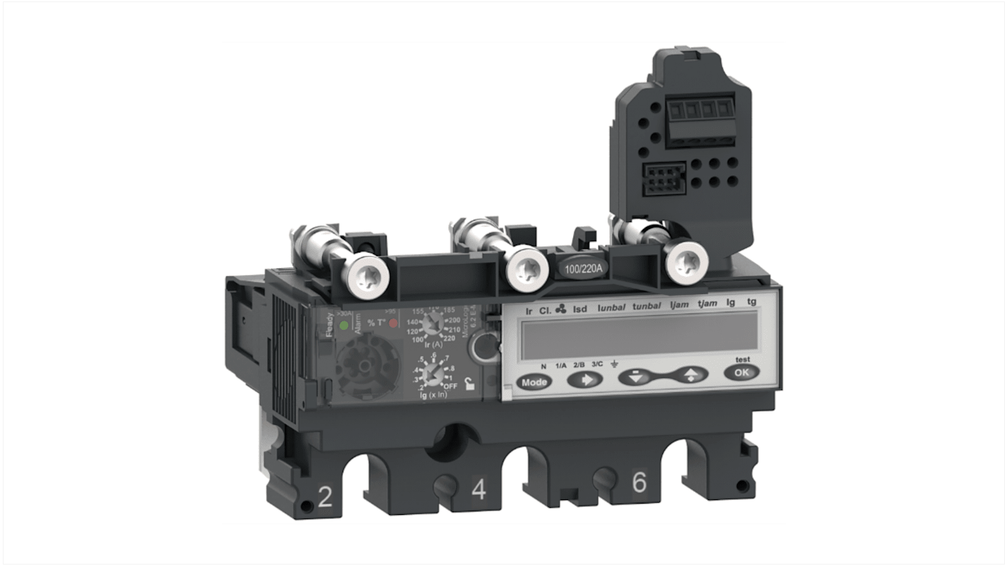 Schneider Electric ComPacT New Generation Trip Unit for use with ComPacT NSX160/250 Circuit Breakers