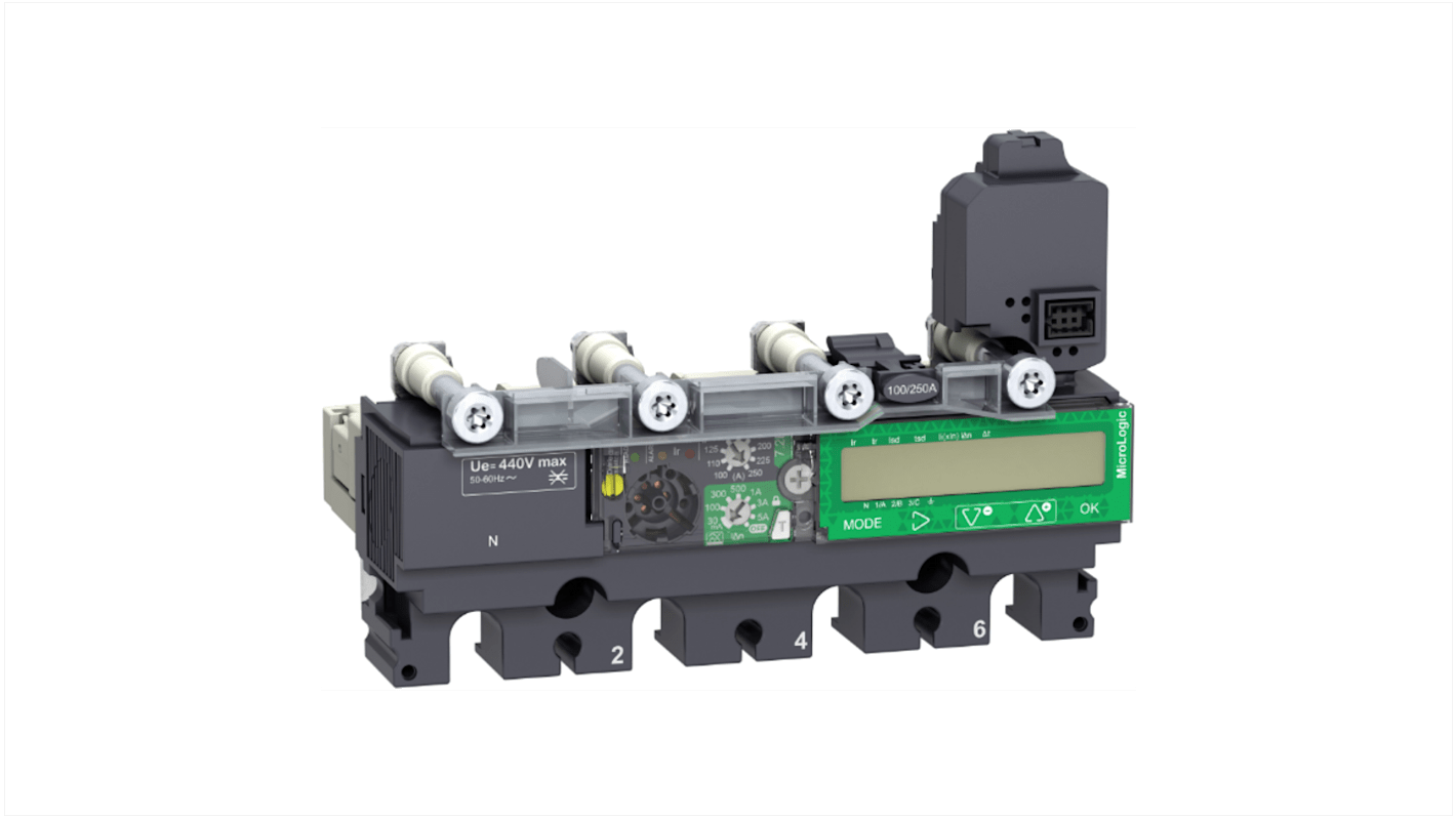Schneider Electric ComPacT New Generation Trip Unit for use with ComPacT NSX160/250 Circuit Breakers
