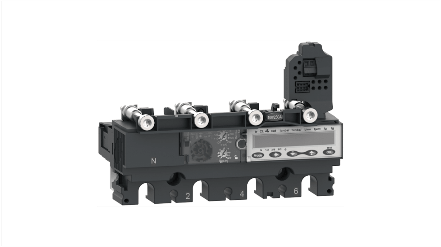 Schneider Electric ComPacT New Generation Trip Unit for use with ComPacT NSX250 Circuit Breakers