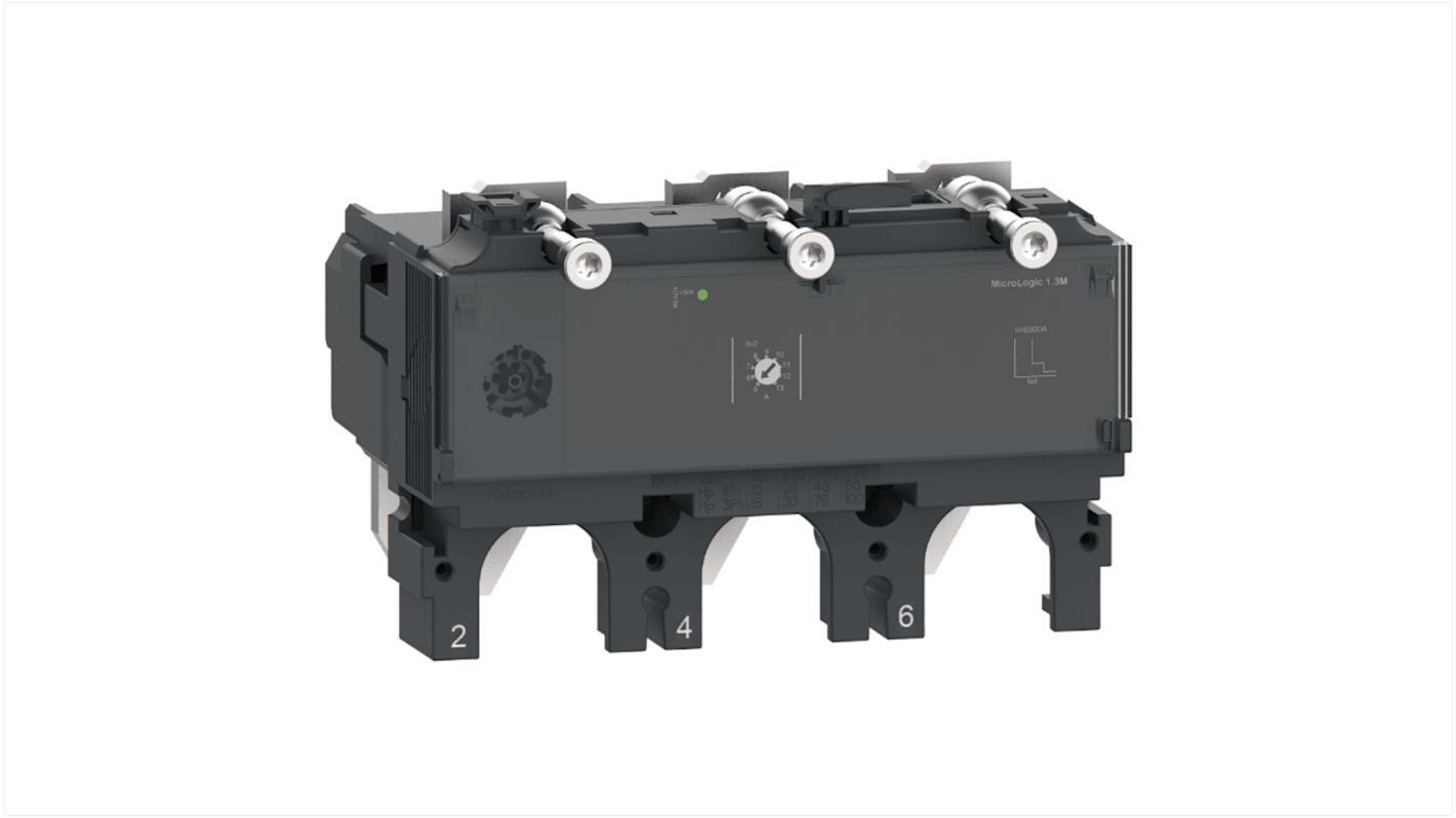 Schneider Electric ComPacT New Generation Trip Unit for use with ComPacT NSX 400/630 Circuit Breakers