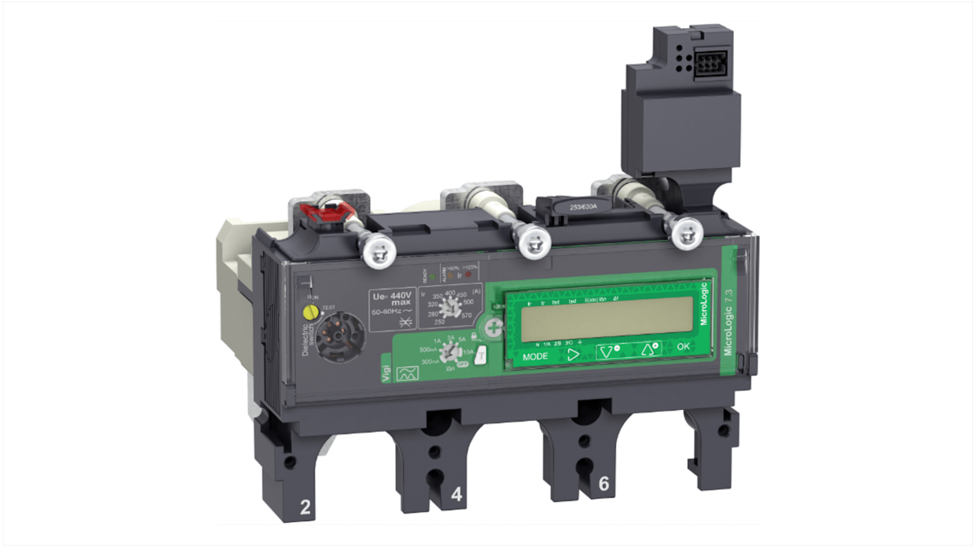 Schneider Electric ComPacT New Generation Trip Unit for use with ComPacT NSX400/630 Circuit Breakers