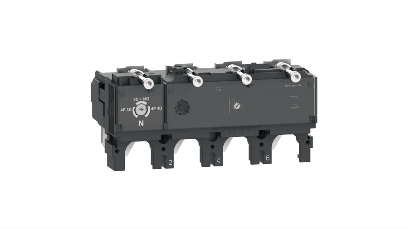 Schneider Electric ComPacT New Generation Trip Unit for use with ComPacT NSX400/630 Circuit Breakers