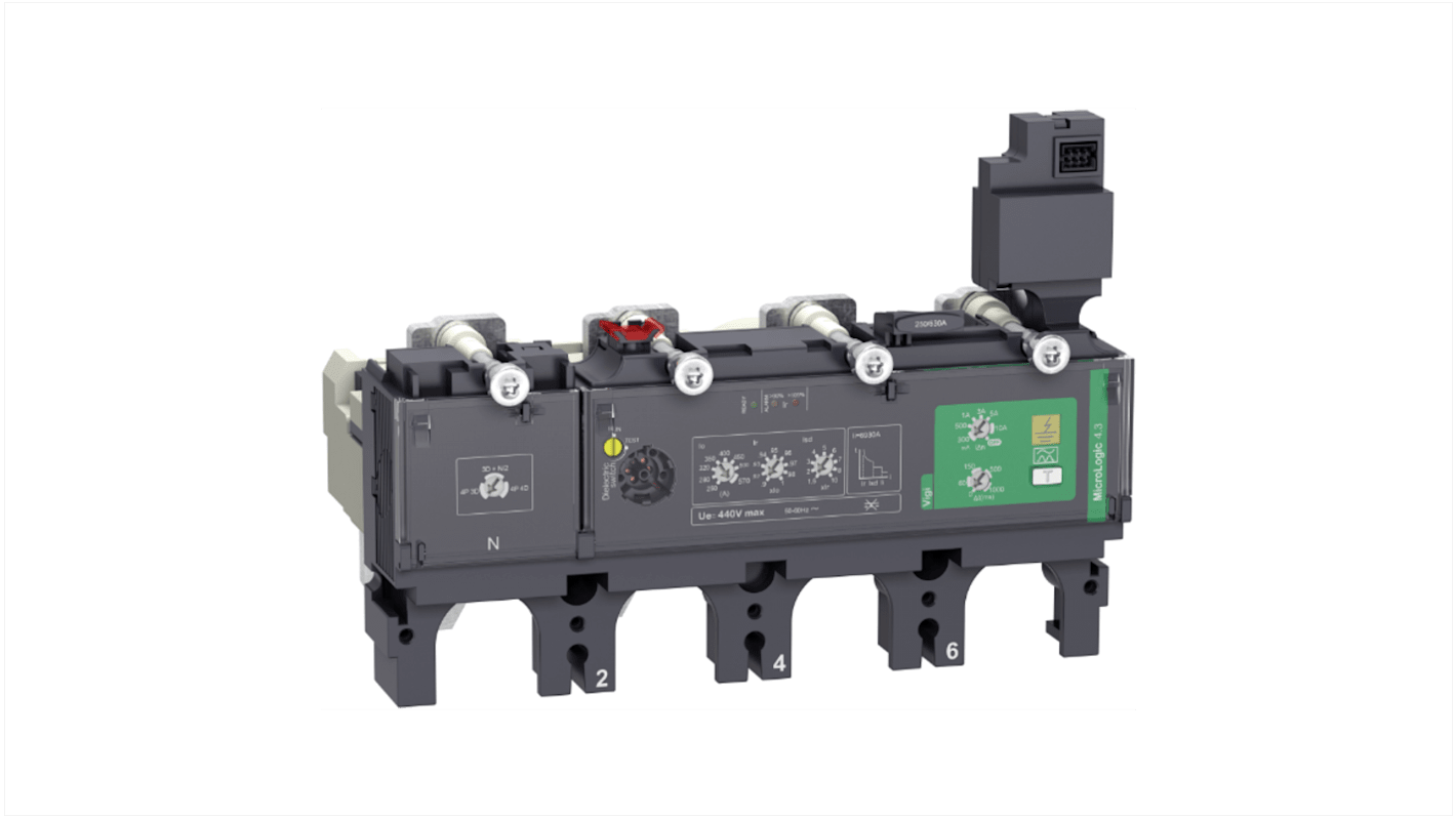 Schneider Electric ComPacT New Generation Trip Unit for use with ComPacT NSX400/630 Circuit Breakers