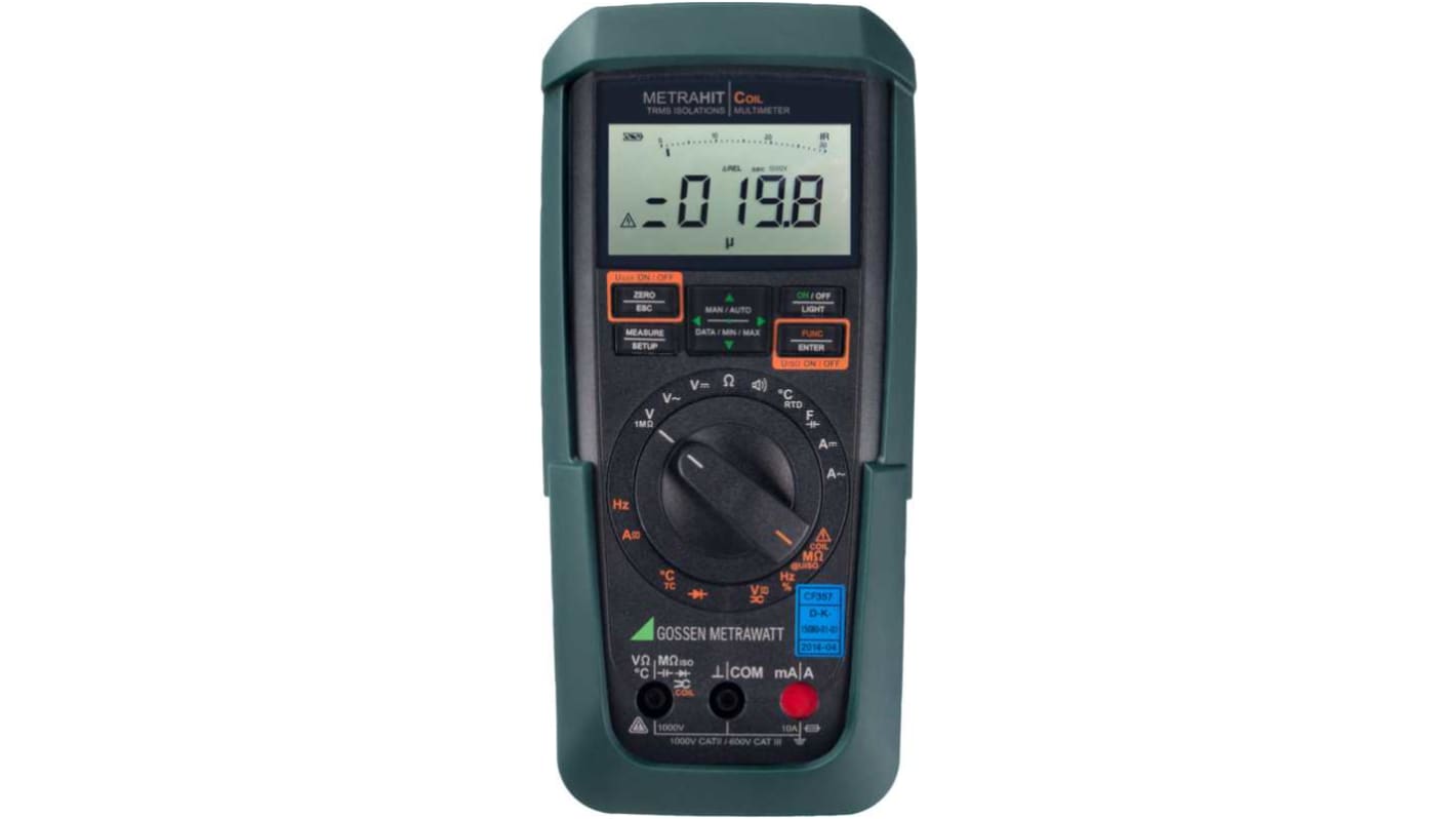 Tester d'isolamento Gossen Metrawatt, 10V → 5000V