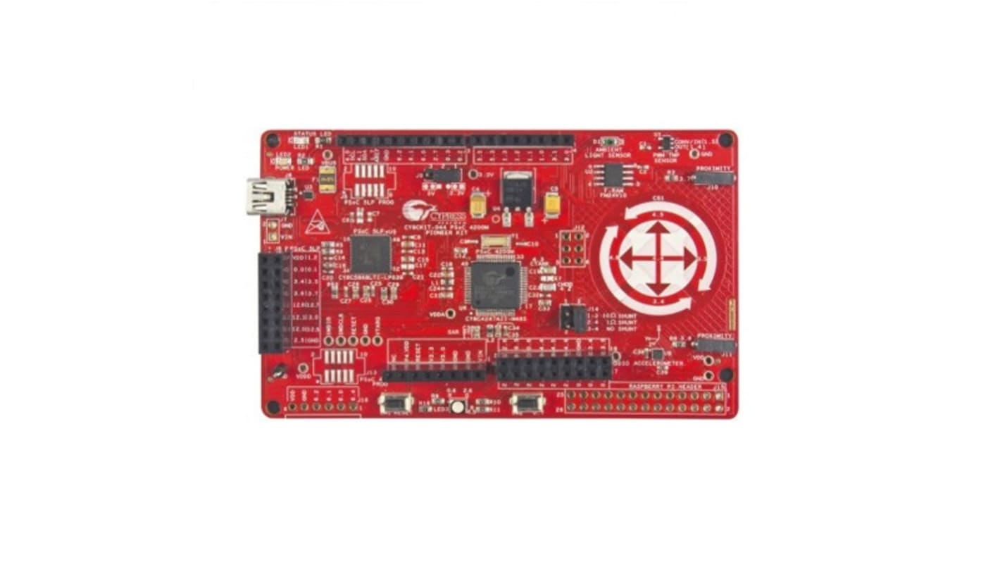 Placa de evaluación PSoC 4 M-Series Pioneer Kit de Infineon, con núcleo ARM Cortex M0