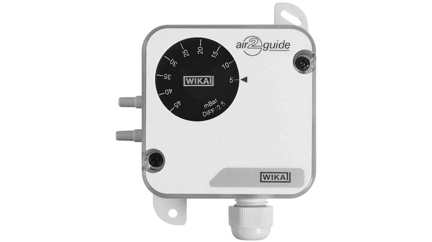 WIKA Pressure Switch, 500 Pa