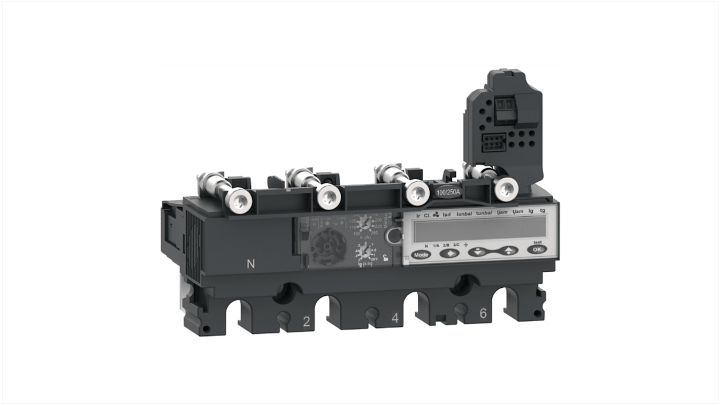 Schneider Electric ComPacT New Generation Trip Unit for use with ComPacT NSX 100/160/250 Circuit Breakers