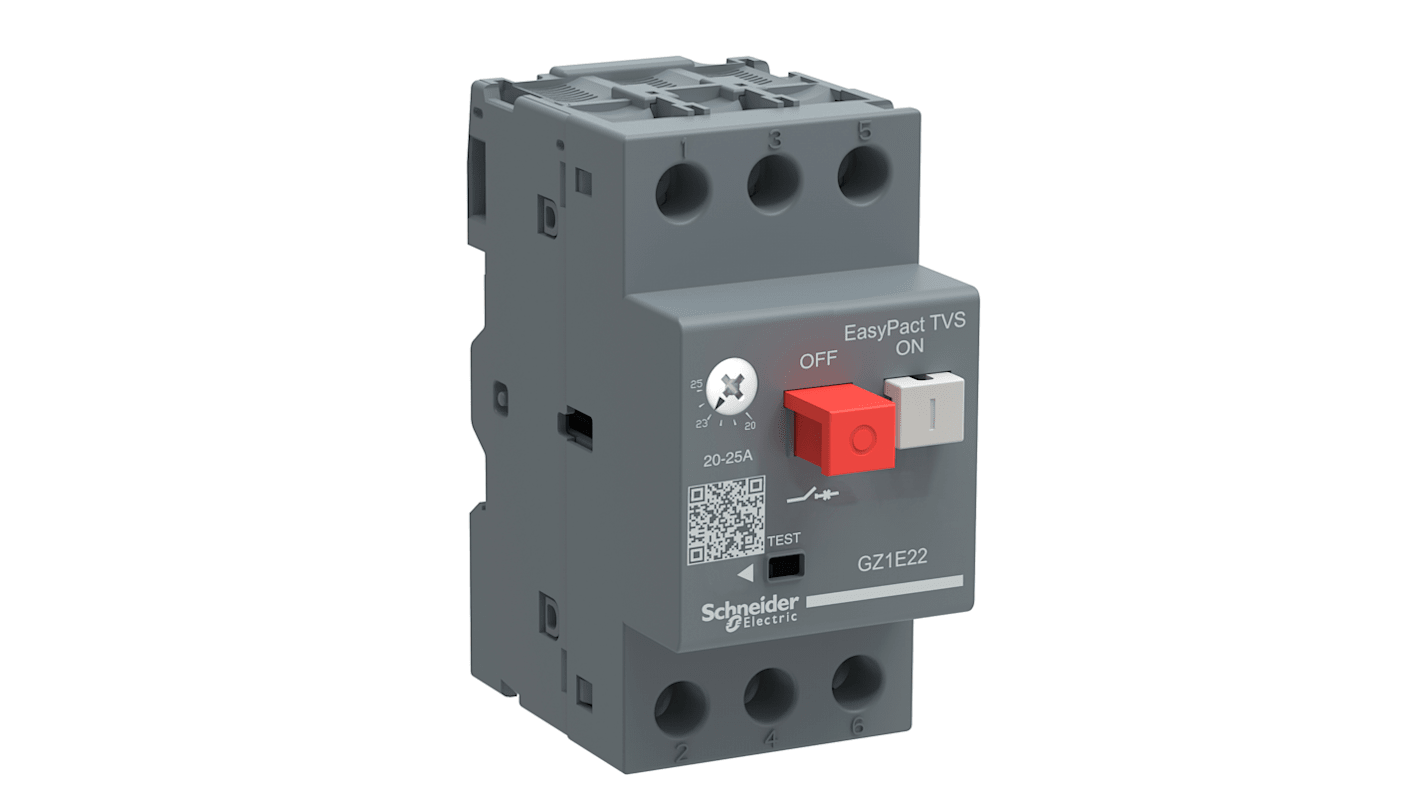 Schneider Electric - Easy Series 630 mA Easypact TVS Motor Circuit Breaker Motor Protection Circuit Breaker