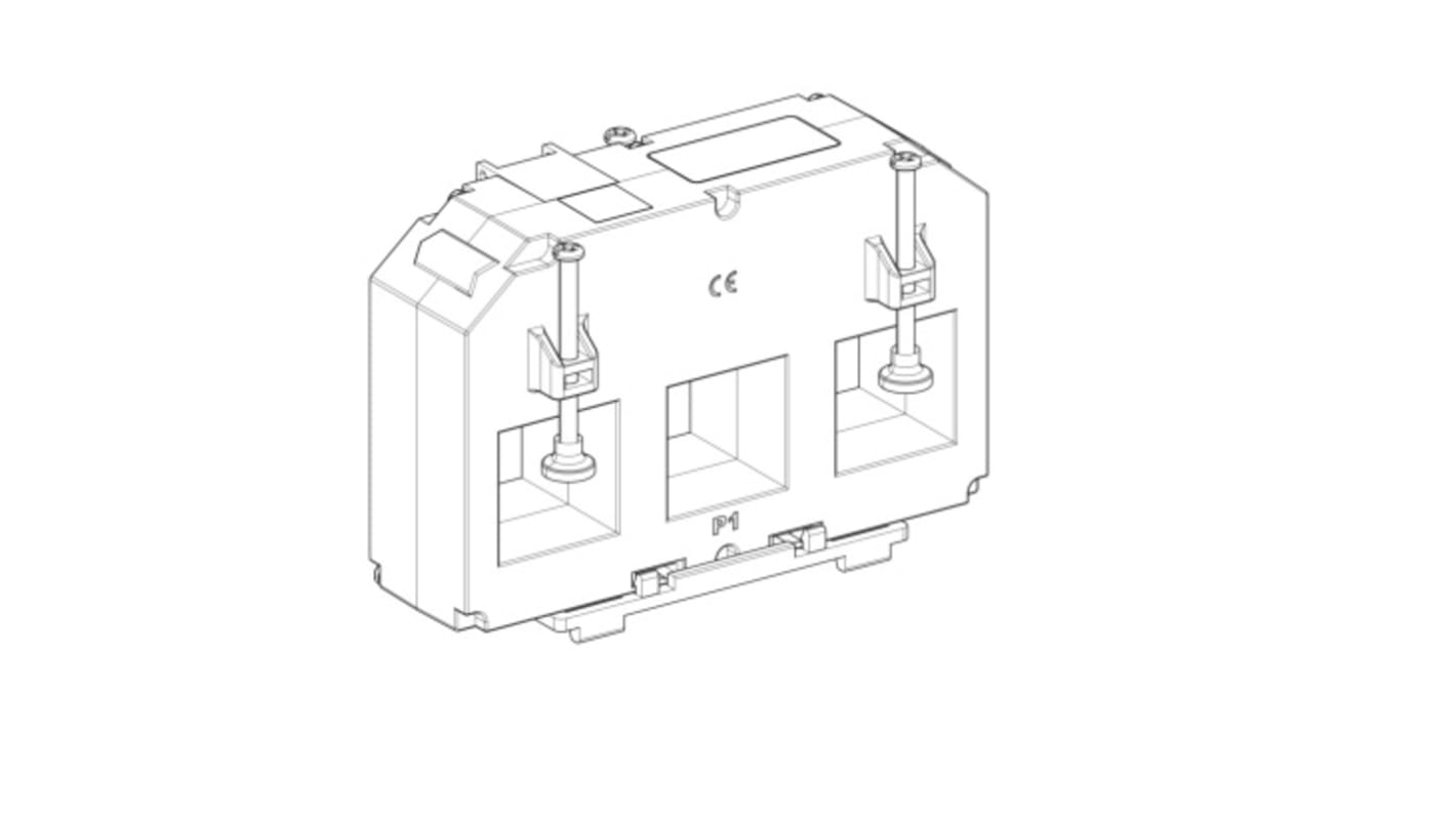 Schneider Electric - Easy Series LVCT 3in1 Series Current Transformer Current Transformer, 800A Input, 800 A Output,