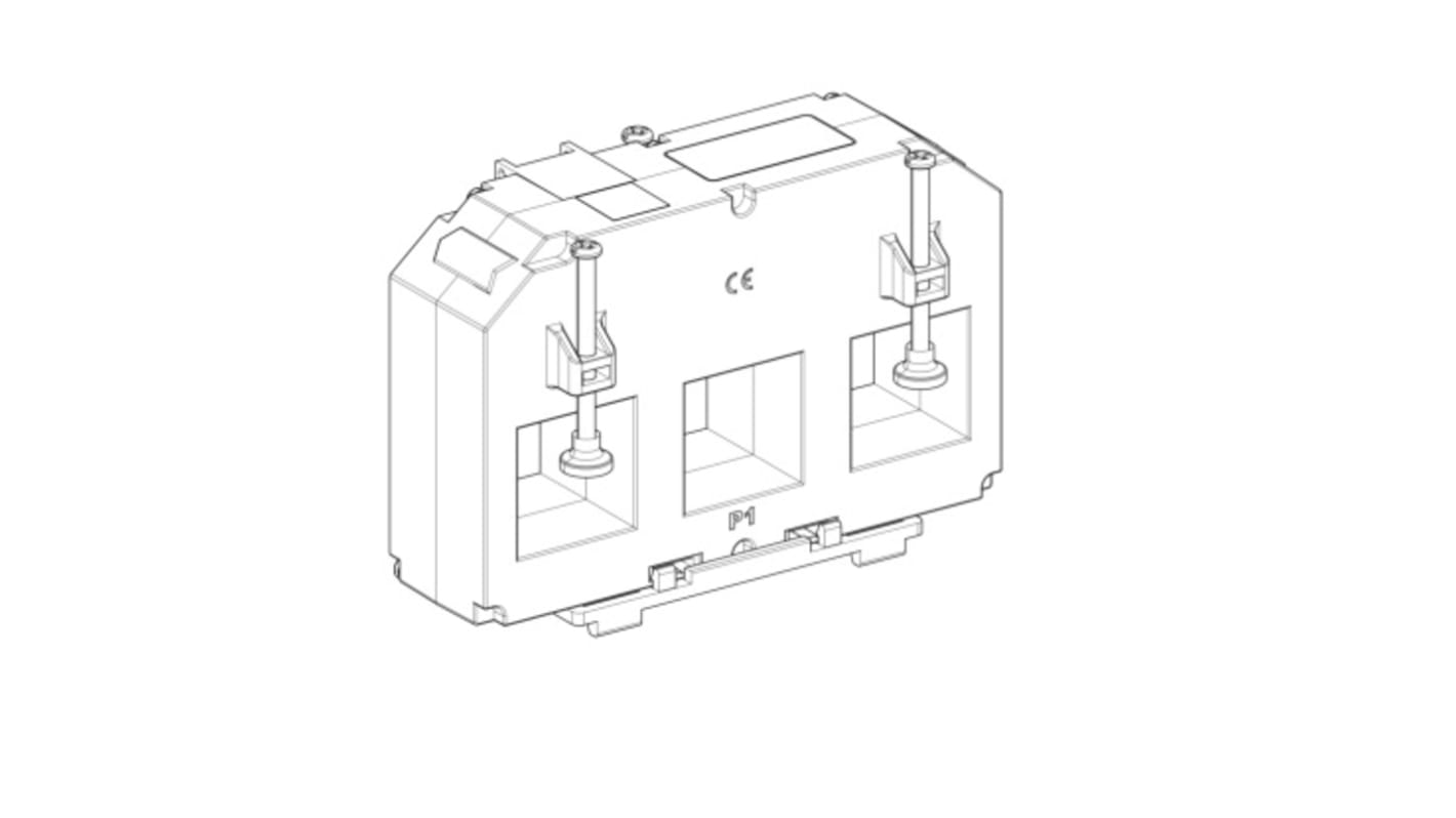 Schneider Electric - Easy Series LVCT 3in1 Series Current Transformer Current Transformer, 1.25kA Input, 1.25 kA