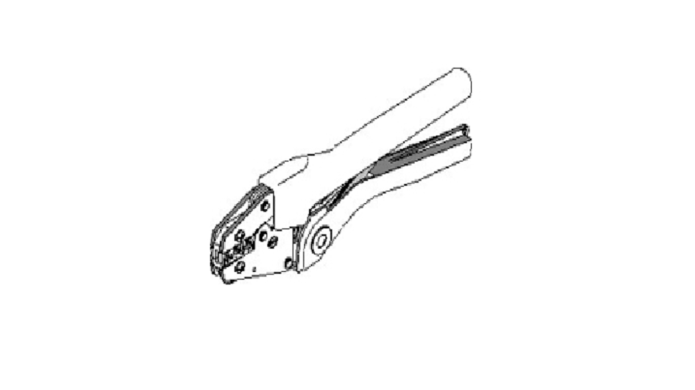 Herramienta de crimpado Molex, serie 207129, para cables de 22 → 12AWG