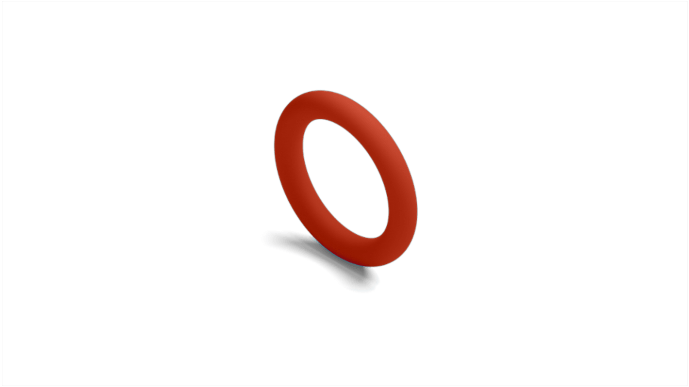 O-ring RS PRO in Silicone, Ø int. 12.1mm, Ø est. 17.5mm, spessore 2.7mm