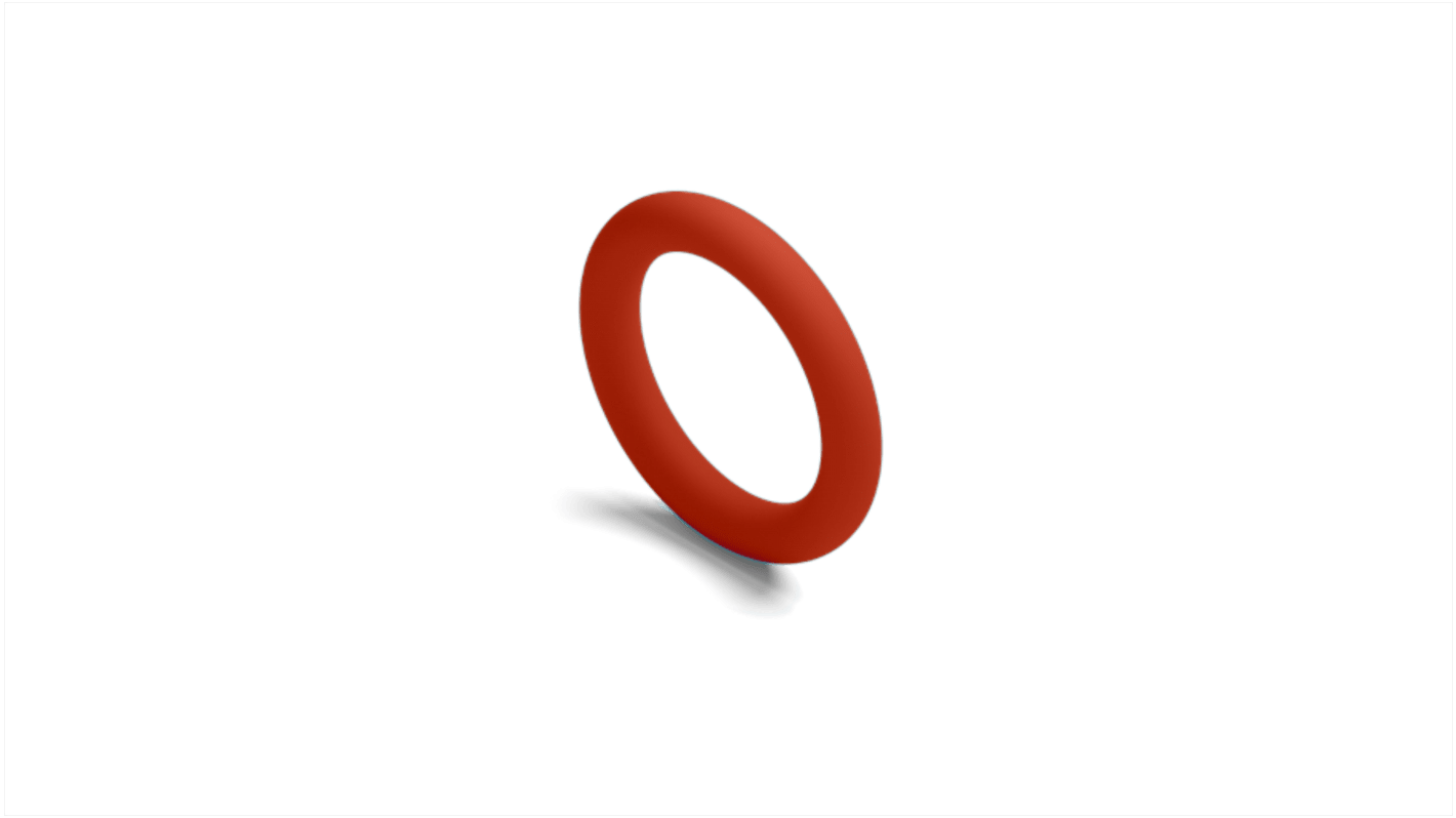 RS PRO Silicone O-Ring, 27mm Bore, 33mm Outer Diameter