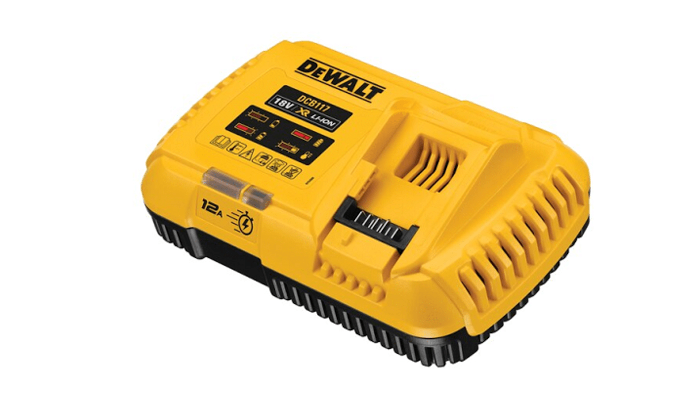 DeWALT DCB117QW Power Tool Charger, 18/54V for use with 18V XR and 54V