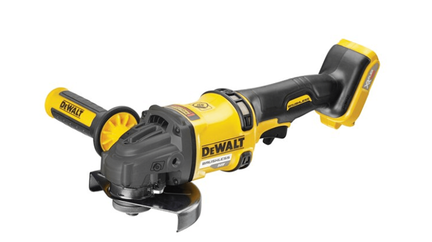 Amoladora angular DeWALT DCG418NT-XJ 54V XR FLEXVOLT a batería de 54V, diámetro de disco 125mm, 9000rpm