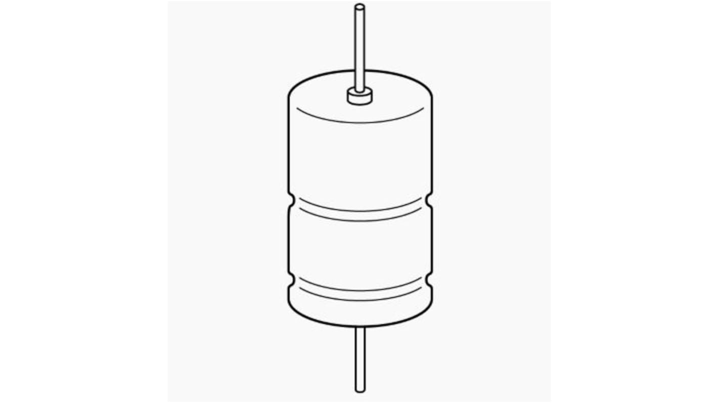 EPCOS, THT Aluminium-Elektrolyt Kondensator 1mF / 100V dc