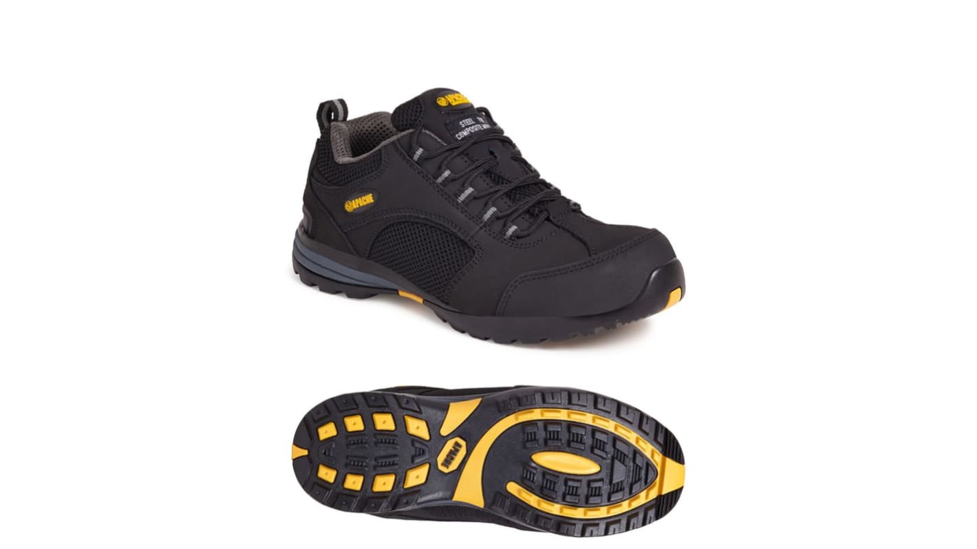 Scarpe sportive antinfortunistiche Sterling Safety Wear AP318SM tg. 39, col. Nero, con puntale di sicurezza