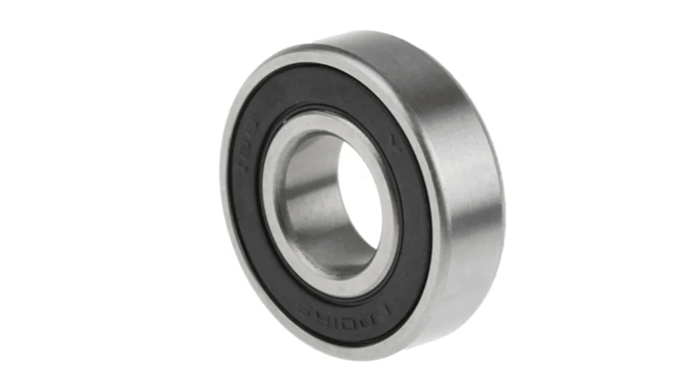 RS PRO Enradet dyb not sporkugleleje Kugleleje, 10mm I.D., 26mm U.D., Løbering bredde: 8mm