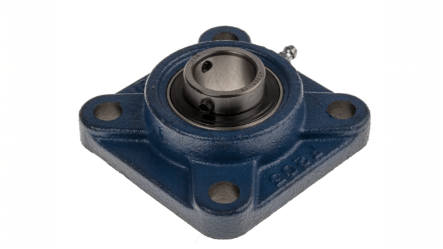 4 Hole Flange Bearing Unit 25.4mm ID