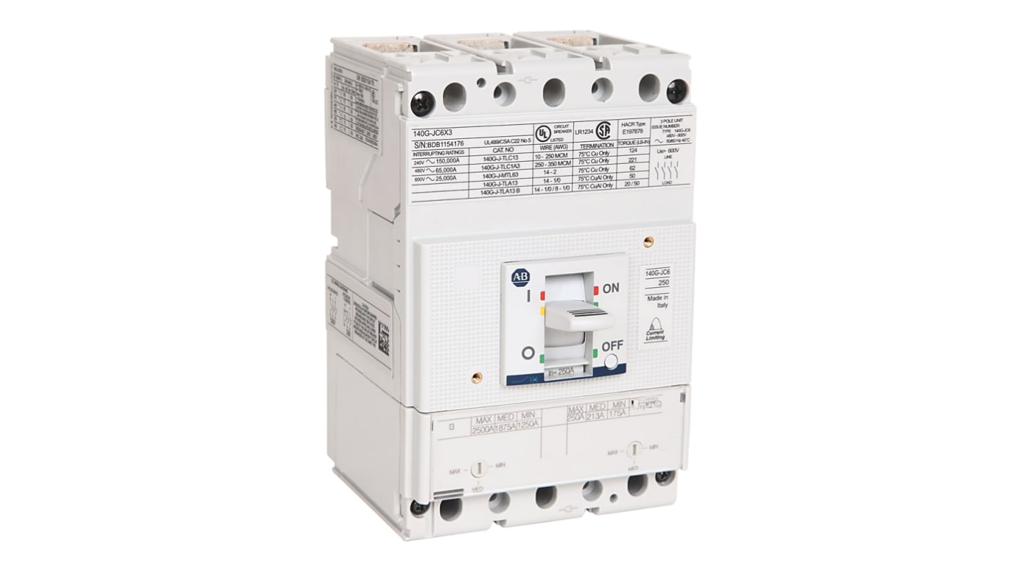 Rockwell Automation 140G-G-EA1J 140G para uso con Interruptor diferencial