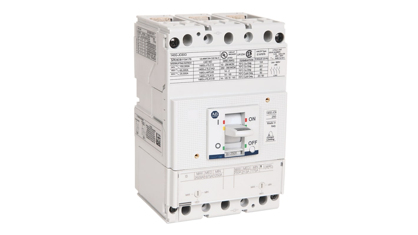 Rockwell Automation 140G-K-EA1R1A 140G para uso con Interruptor diferencial