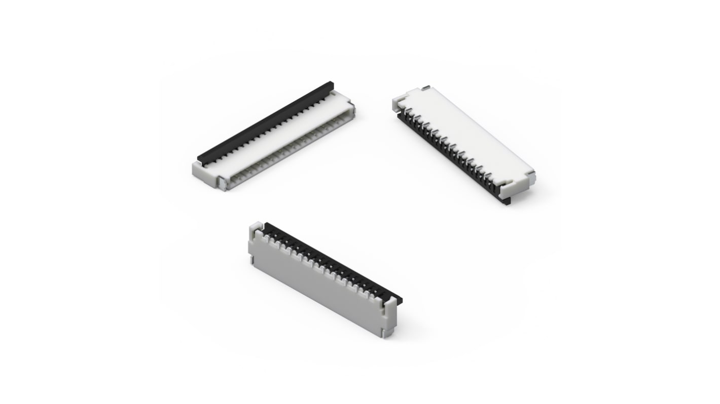 686114189122 | Wurth Elektronik, WR-FPC 1mm Pitch 2 Way Horizontal FPC ...