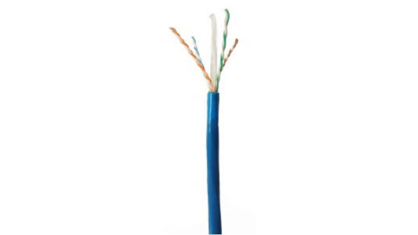 Molex Ethernetkabel Cat.6, 305m, Blau Verlegekabel U/UTP