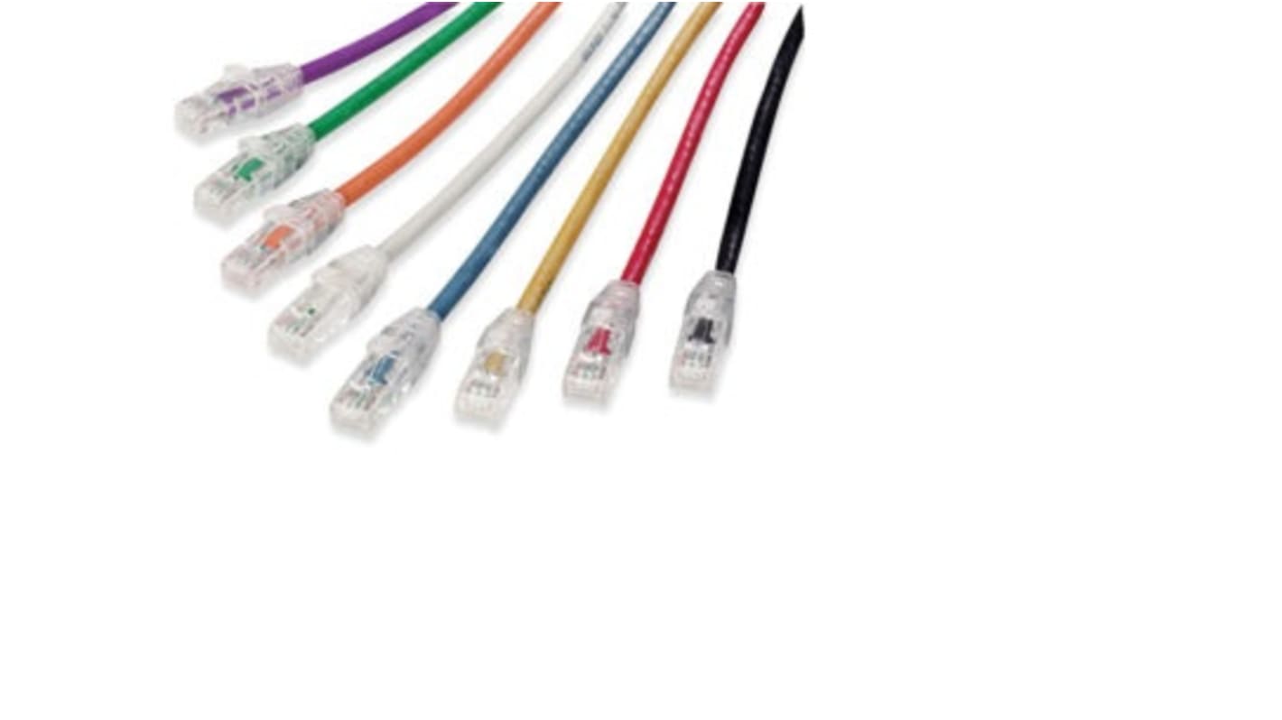 Kabel Ethernet Cat5e długość 500mm Z zakończeniem Molex Premise Networks