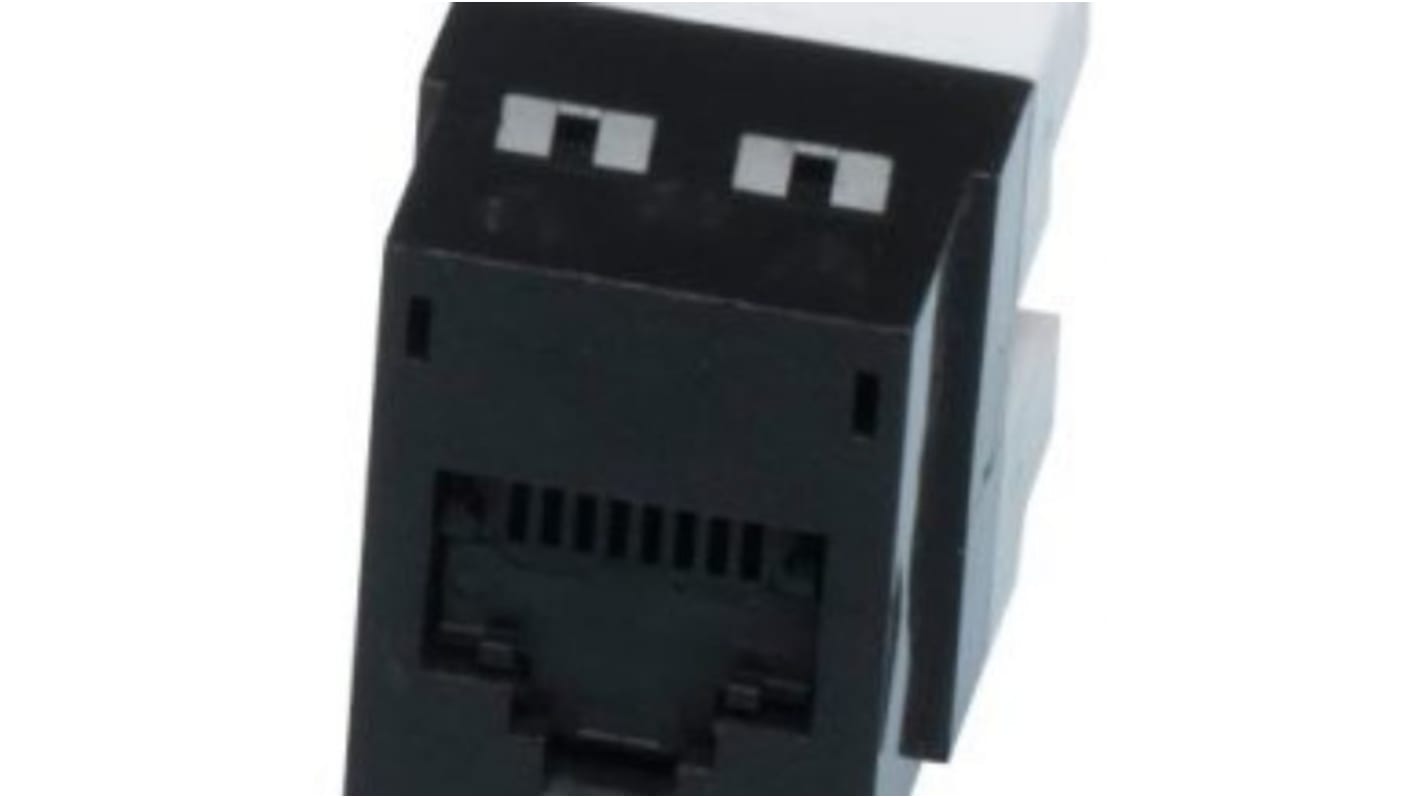 Molex Premise Networks Female Ethernet Connector, Snap-In, Cat6