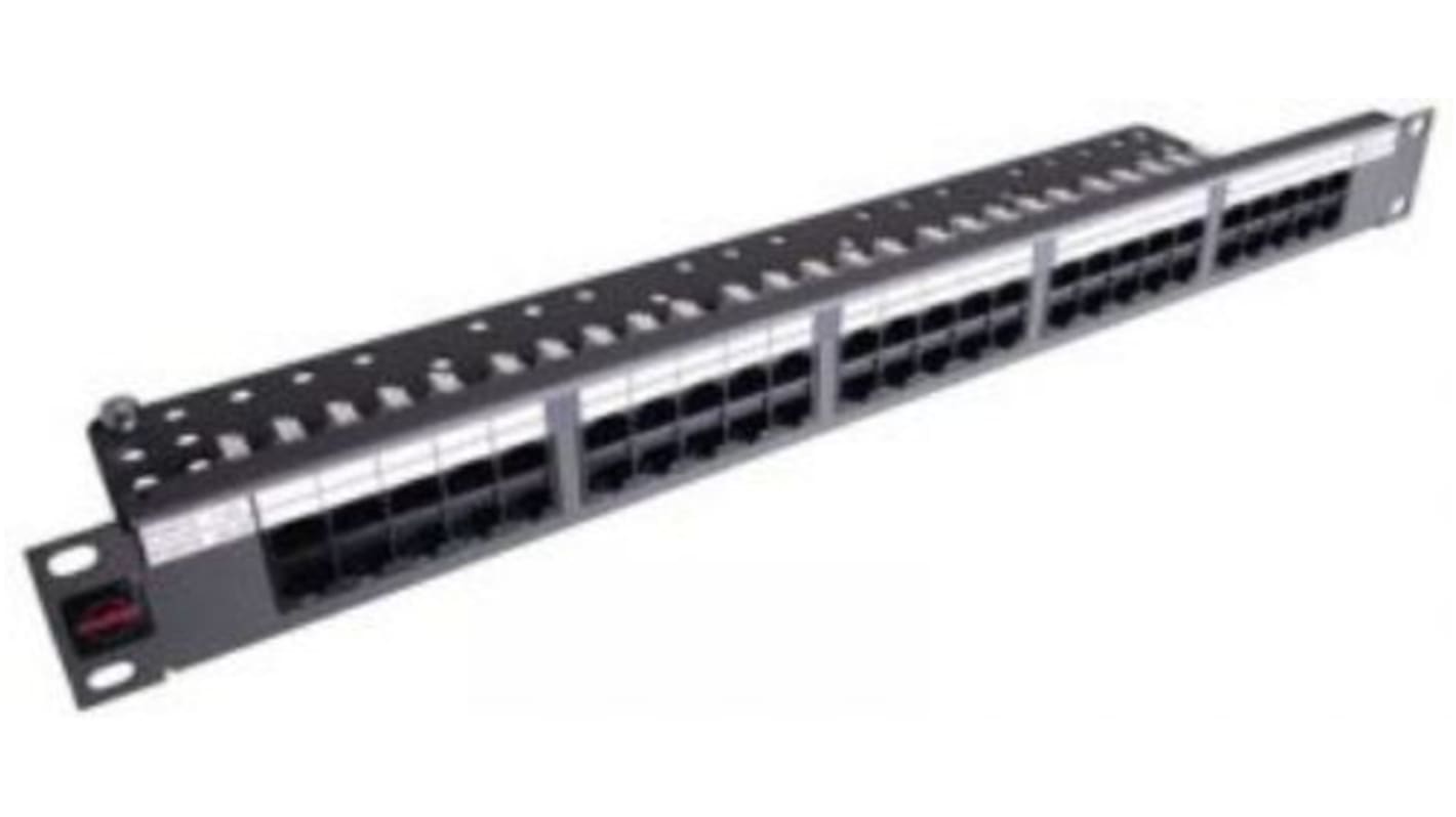 RJ用パッチパネル Molex Premise Networks, 50ポート