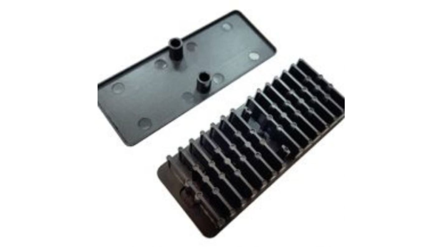 SPLICE HOLDER 24 FIBER BLACK