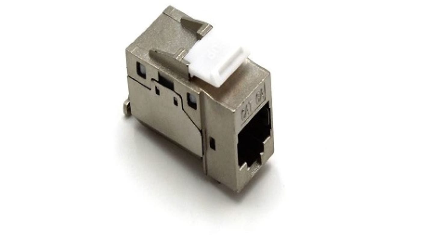 Modulo connettore RJ Molex Premise Networks Cat6a RJ45 1 porta porte Schermato