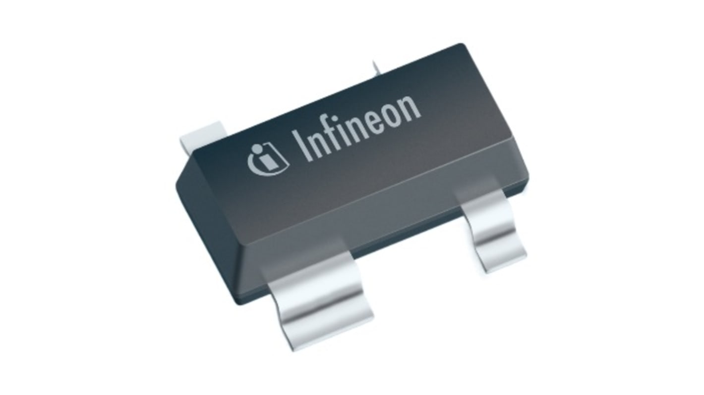 Infineon BAT15-099 SMD Schottky Diode Paar, antiparallel, 4V / 110mA, 4-Pin SOT-143