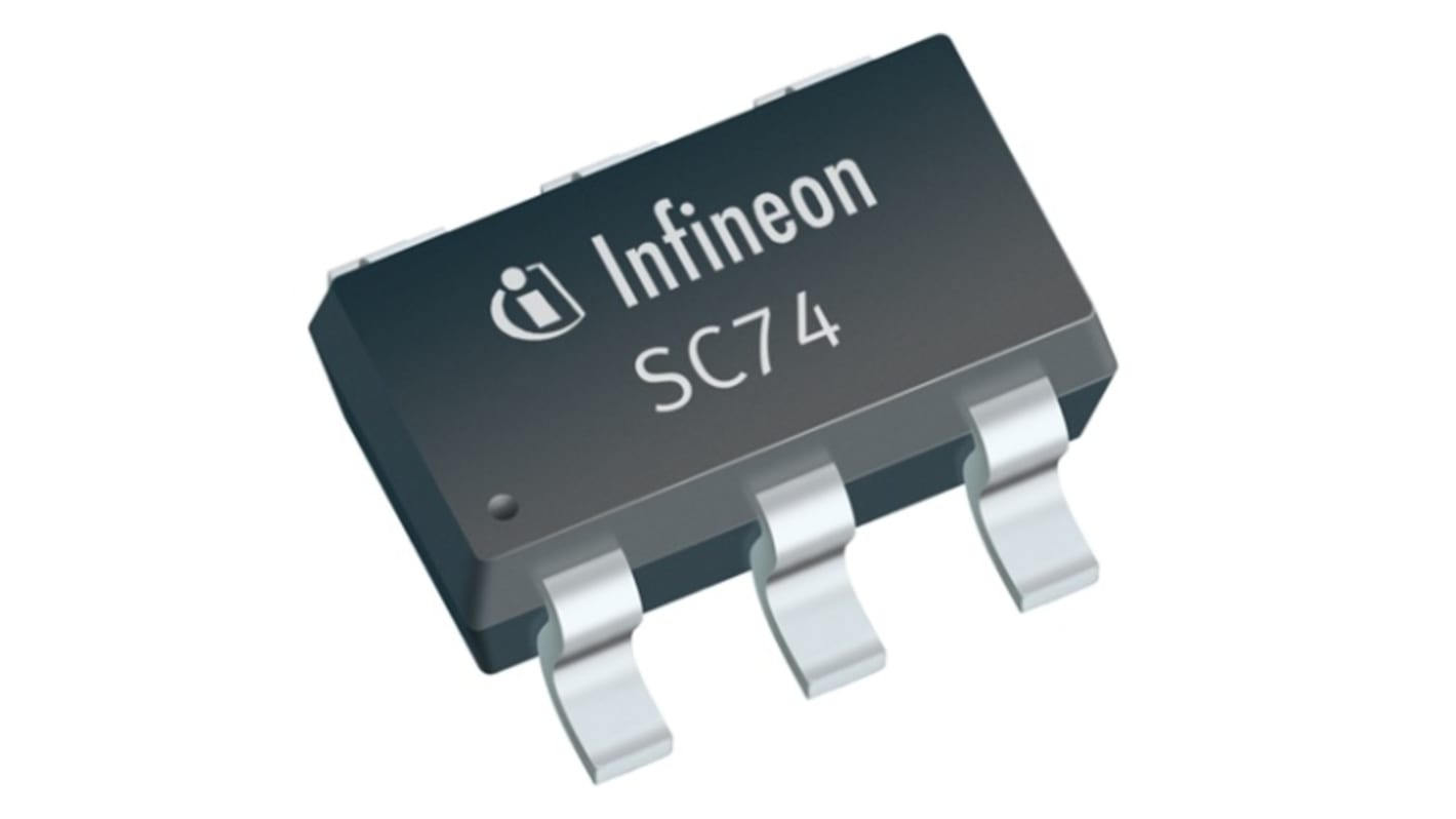 IC Controlador de LED Infineon, IN: 1,4 → 40 V, OUT máx.: / 150mA / 1W, SC74 de 6 pines