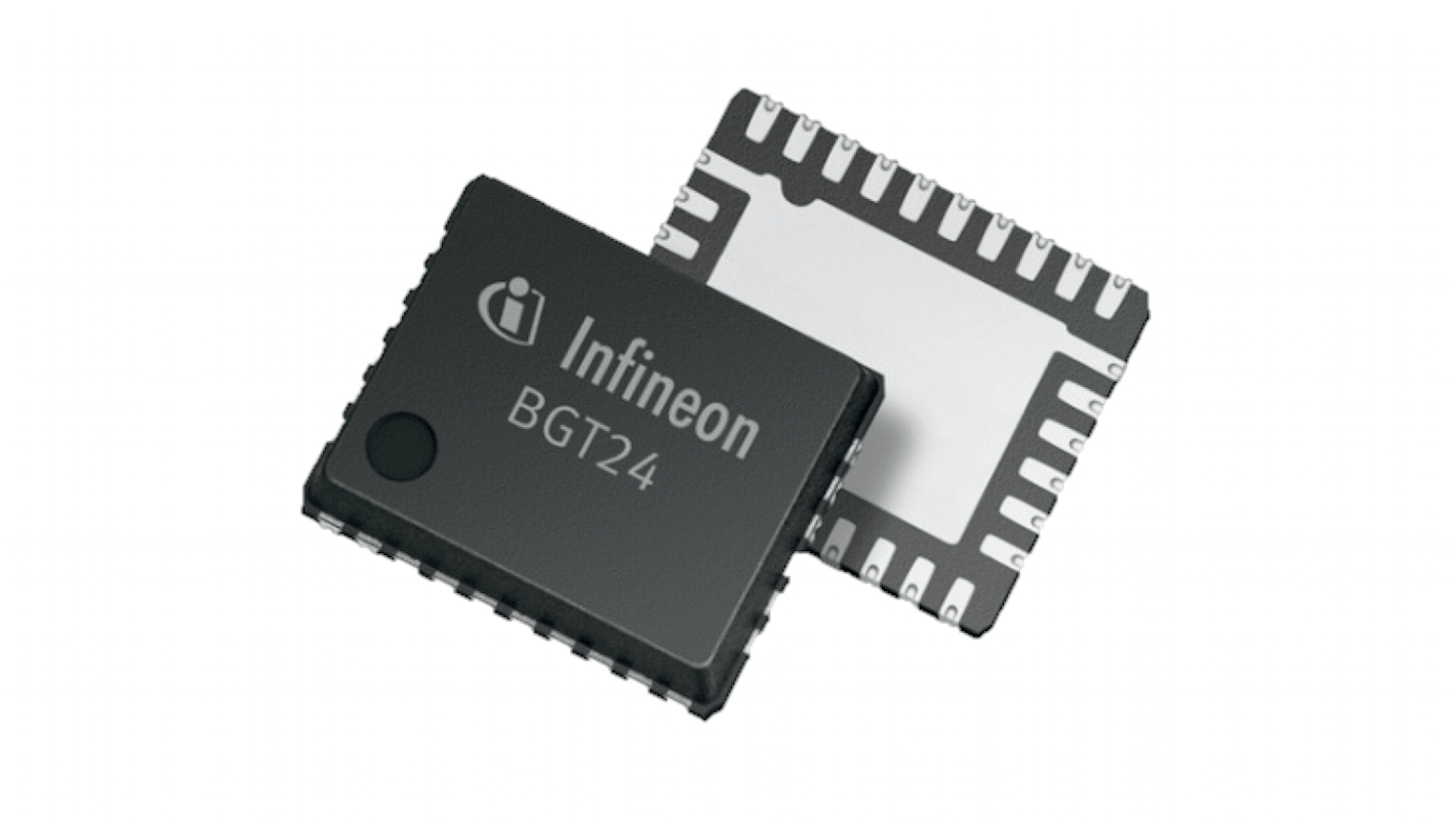 Infineon BGT24MTR12E6327XUMA1 RF Transceiver, 9-Pin VQFN32-9