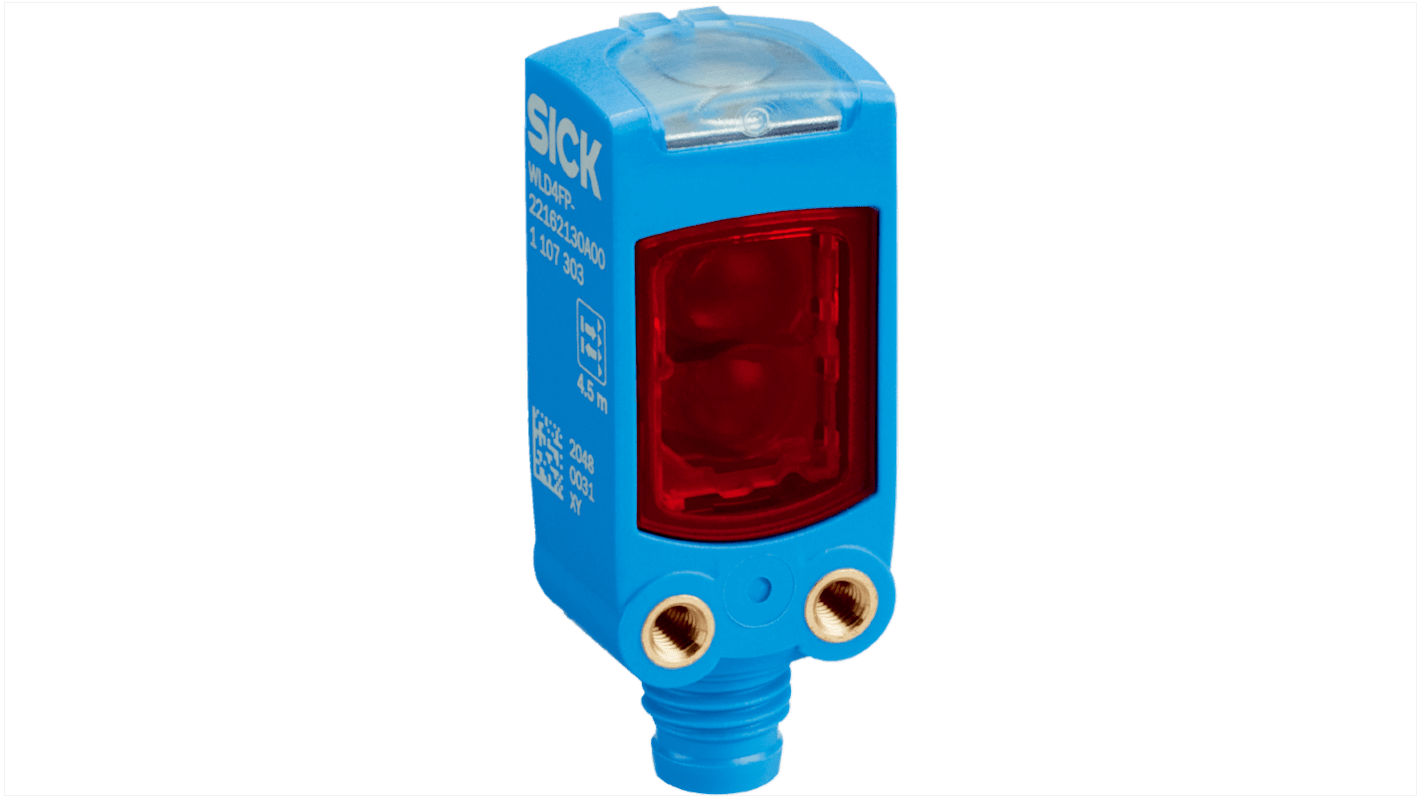 Sick Retroreflective Photoelectric Sensor, Miniature Sensor, 4.5 m Detection Range