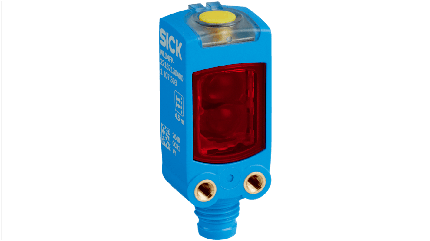 Sick Retroreflective Photoelectric Sensor, Miniature Sensor, 4.5 m Detection Range IO-LINK