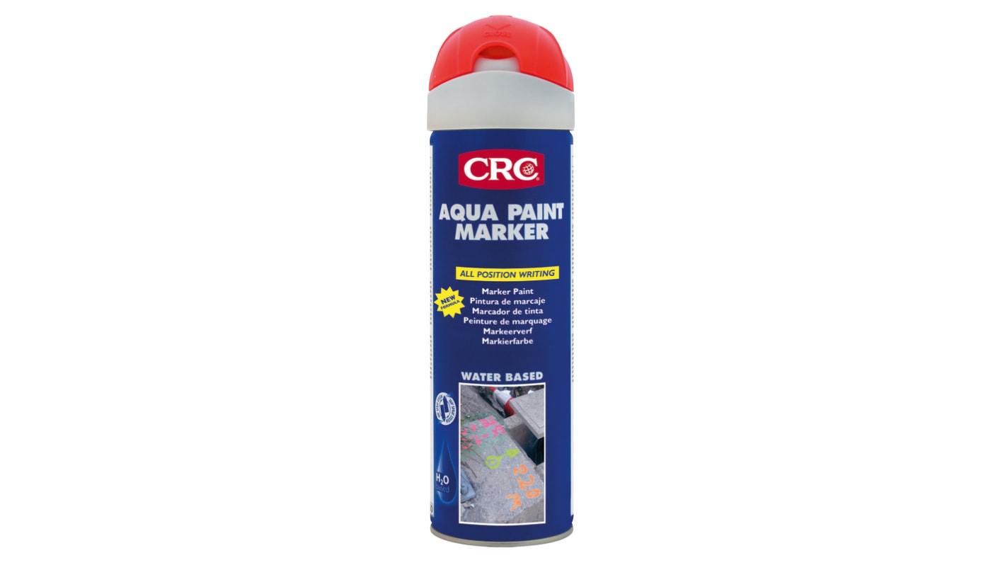 30009 CRC Red Paint Pen & Marker for use with Cardboard, Glass, Metal