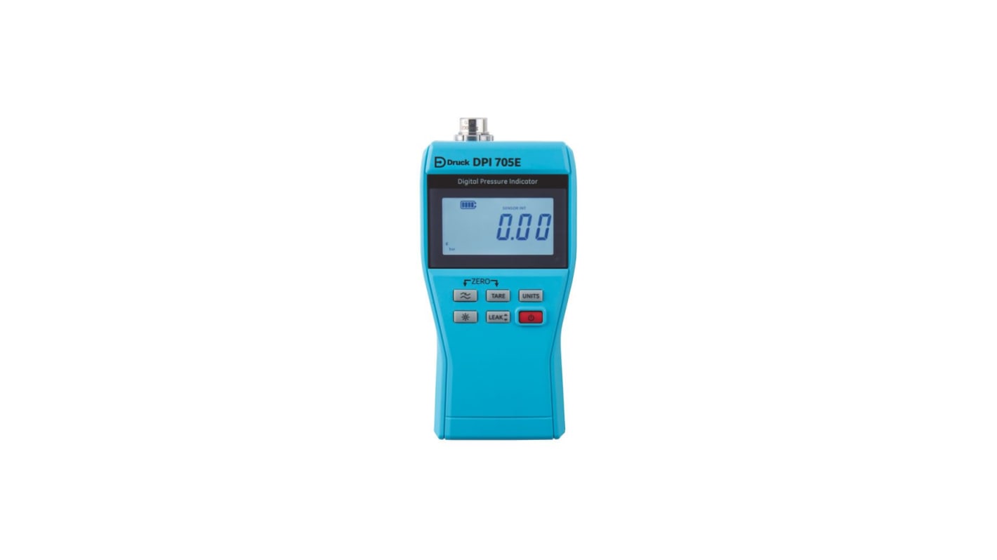 Druck DPI705E Absolut Manometer +/-0,1 % FS mit Leckprüfung, -25mbar → 7bar