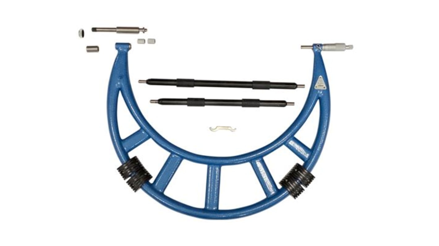 RS PRO Interchangeable Micrometer, Range 300mm →400mm