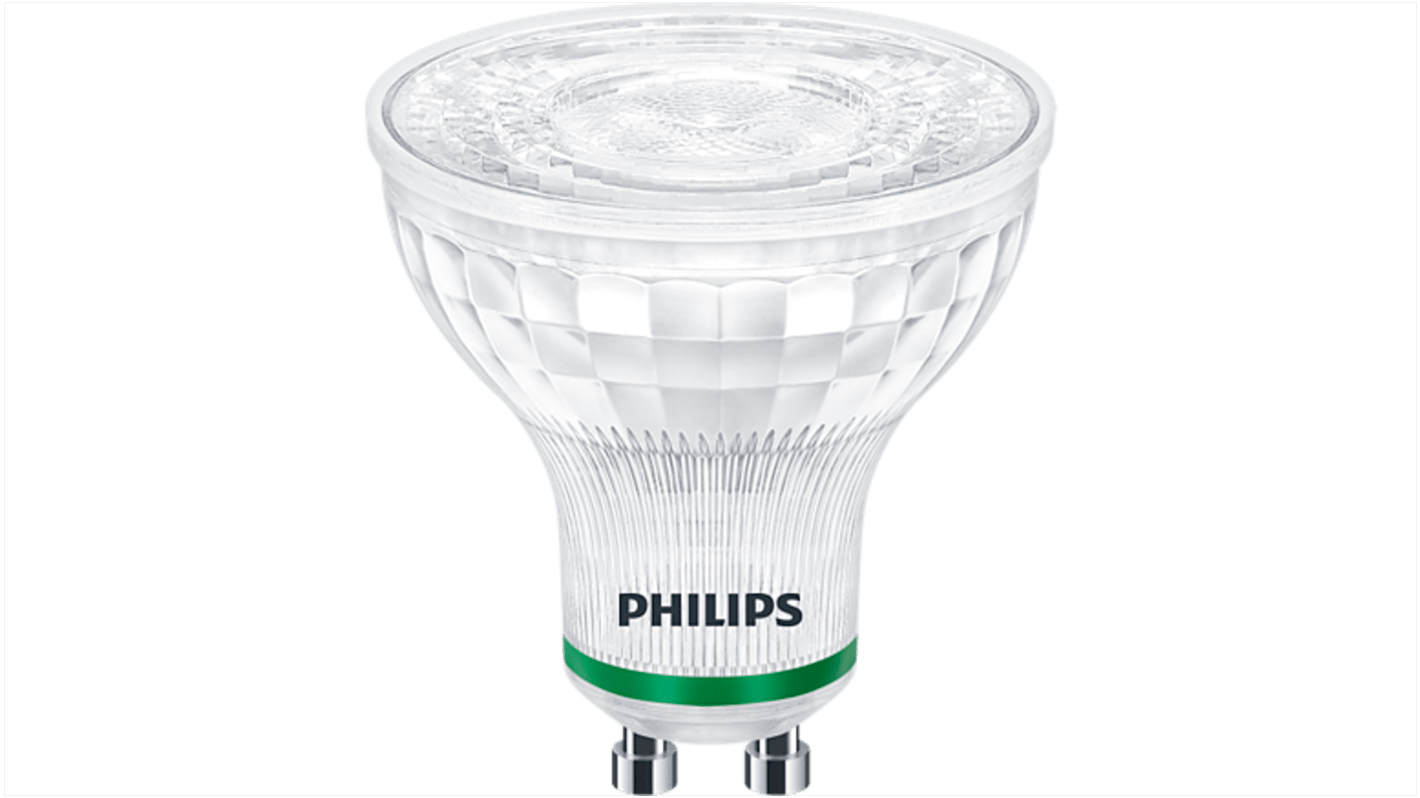 Philips MAS GU10 LED Reflector Lamp 2.4 W(50W), 3000K, White, PAR 16 shape