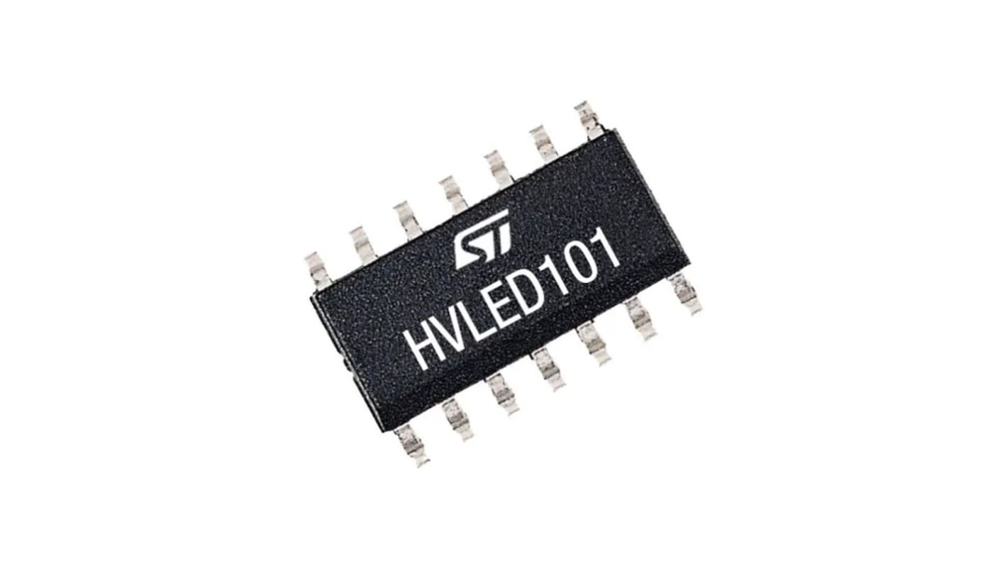 Contrôleur Flyback, STMicroelectronics, HVLED101TR, SOP-14 14 broches