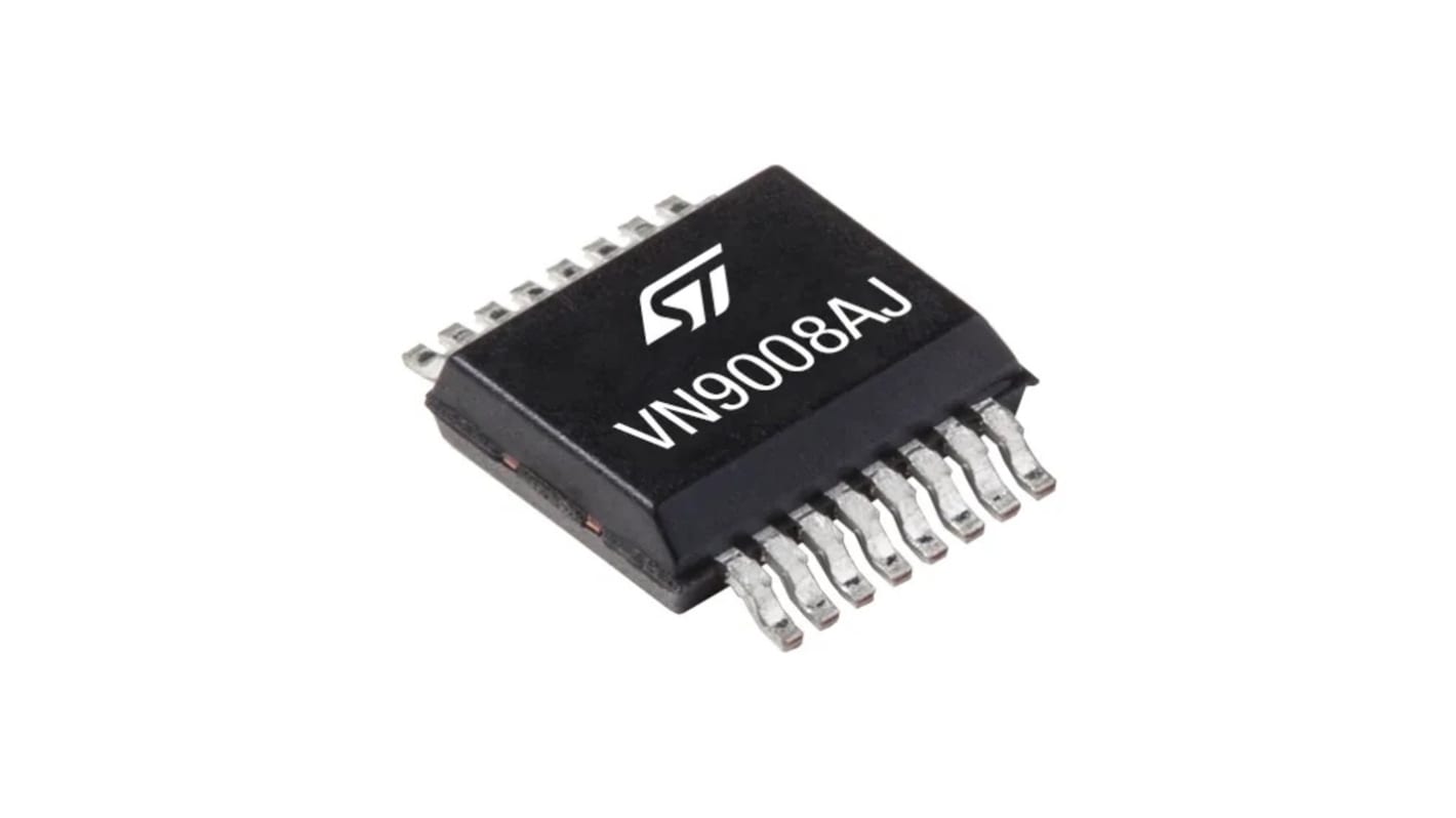 Modulo Driver gate VN9008AJTR, CMOS, 81,6 A, 4V, PowerSSO-16, 16-Pin