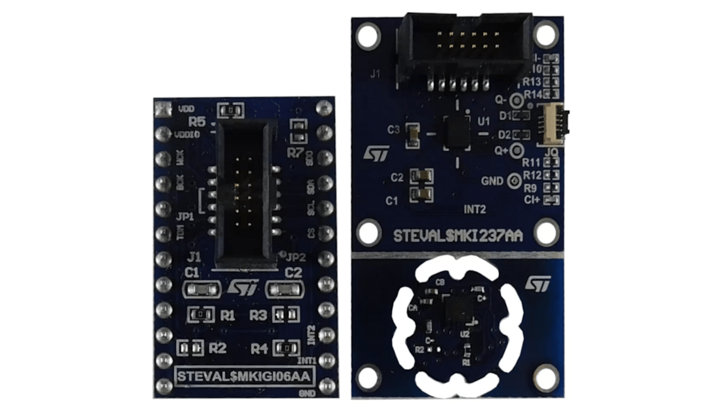 Kit de evaluación Kit de evaluación STMicroelectronics LSM6DSV16BX adapter kit for DIL24 socket - STEVAL-MKI237KA, para