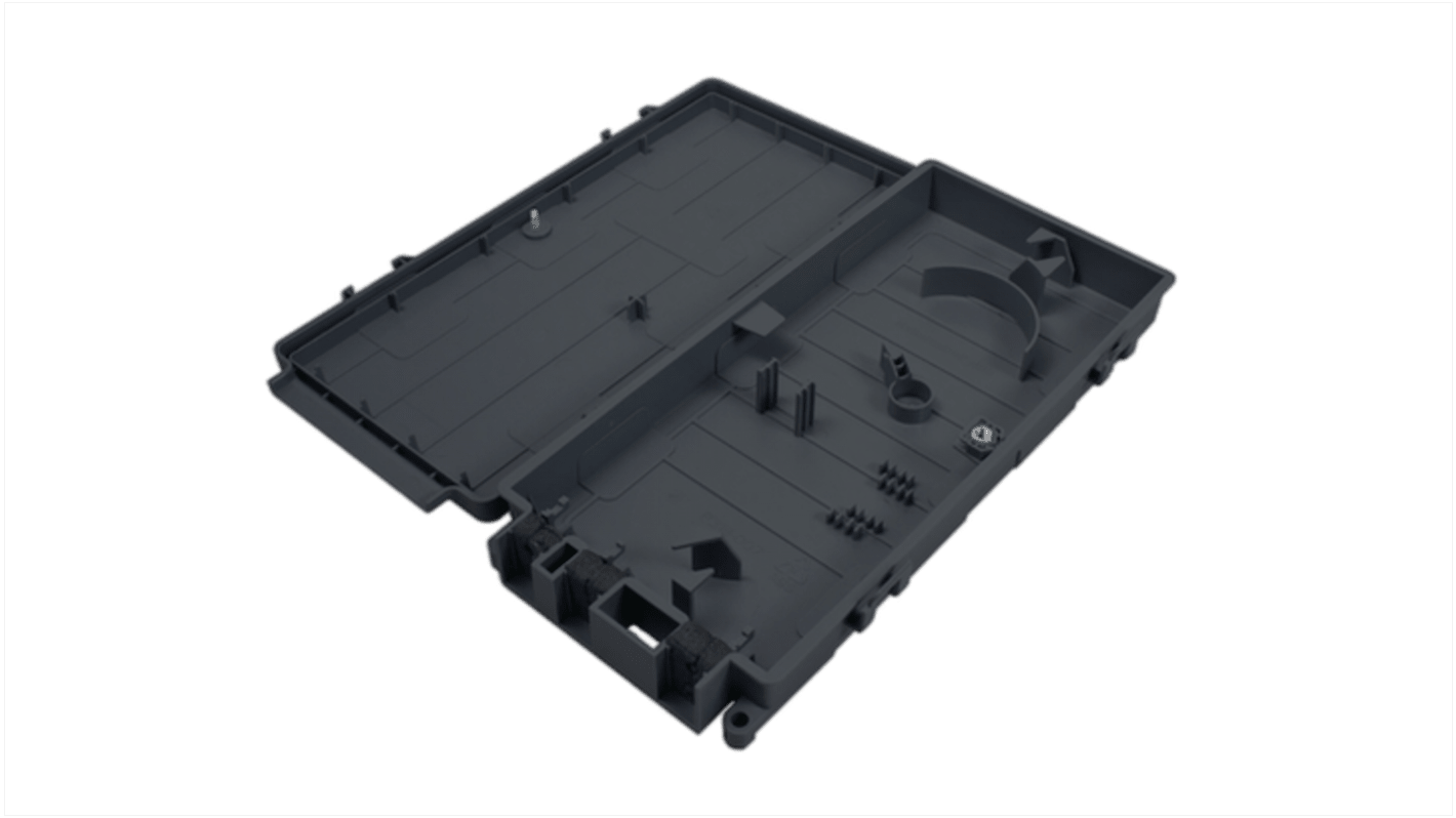 Patch panel per fibra ottica, HellermannTyton Connectivity, 2 porte, Single Mode, Scorrevole